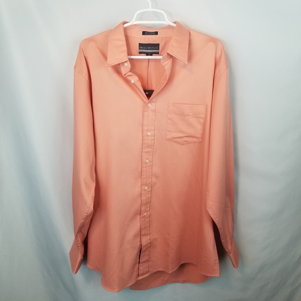 ⭐️ 5/$25 Paolo Mondo Button Down Dress Shirt